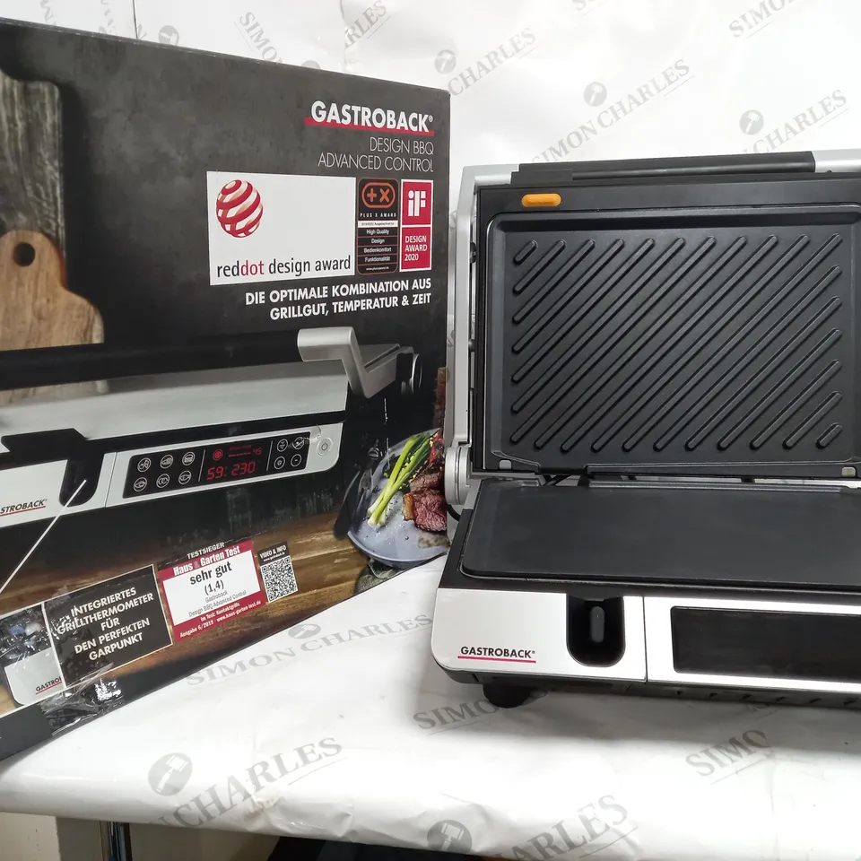 BOXED GASTROBACK DESIGN BBQ ADVANCED CONTROL