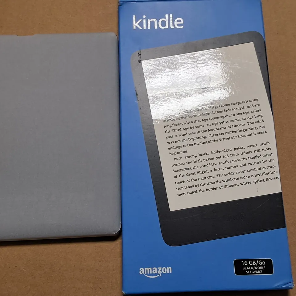 BOXED KINDLE E-READER IN BLACK - 16GB