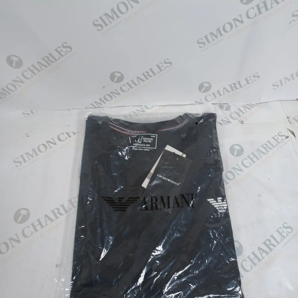 ARMANI MENS TOP BLACK XL