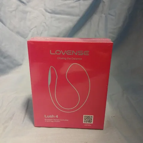 LOVENSE LUSH 4 BLUETOOTH REMOTE-CONTROLLED G-SPOT EGG VIBRATOR – BOXED