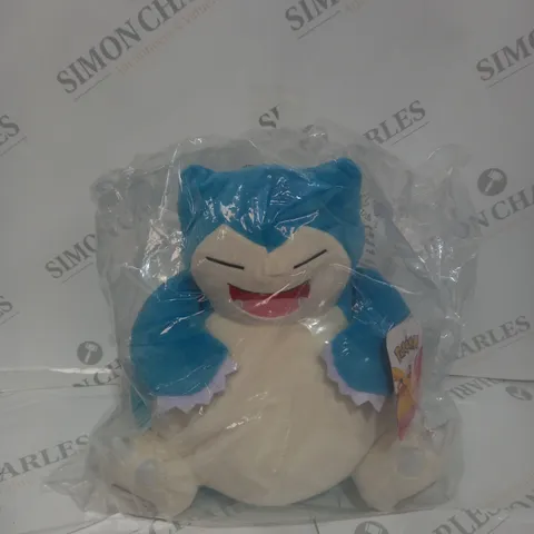 BAGGED SNORLAX STUFFED TEDDIE