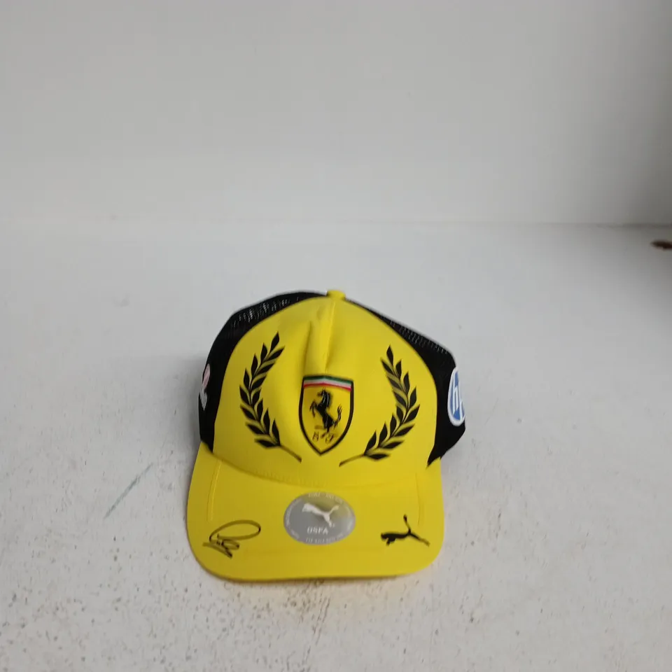 PUMA X SCUDERIA FERRARI HAMILTON CAP – SPEED YELLOW, ONE SIZE (OSFA)
