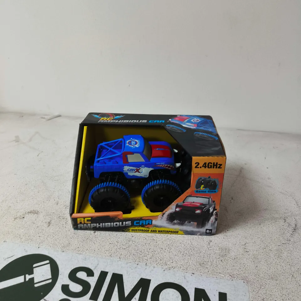 RC AMPHIBIOUS CAR – 2.4GHZ – BOXED