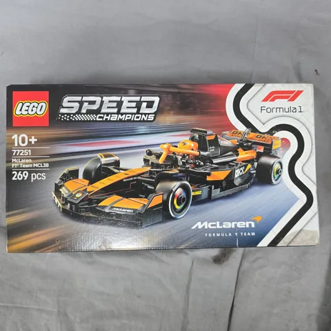 LEGO SPEED CHAMPIONS MCLAREN F1 TEAM MCL38 – 269 PIECES (SET 77251)