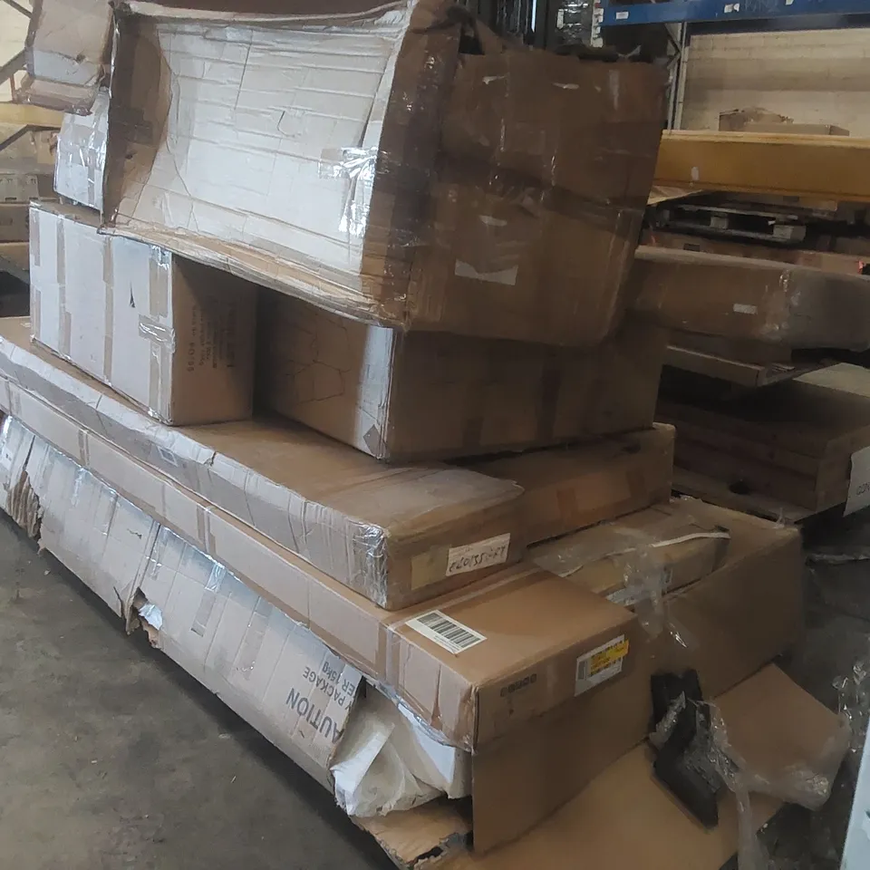 PALLET CONTAINING A VERY LARGE QUANTITY OF ASSORTED FURNITURE PARTS ECT