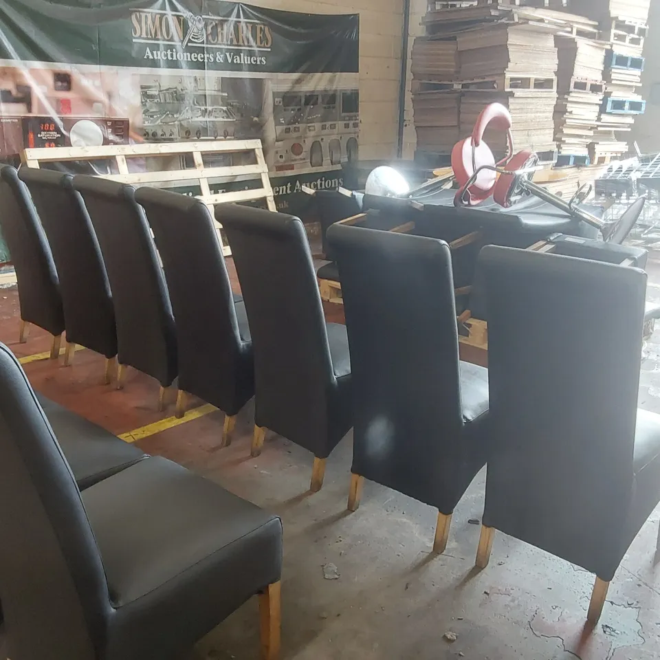 14x ASSORTED RESTAURANT DINING CHAIRS