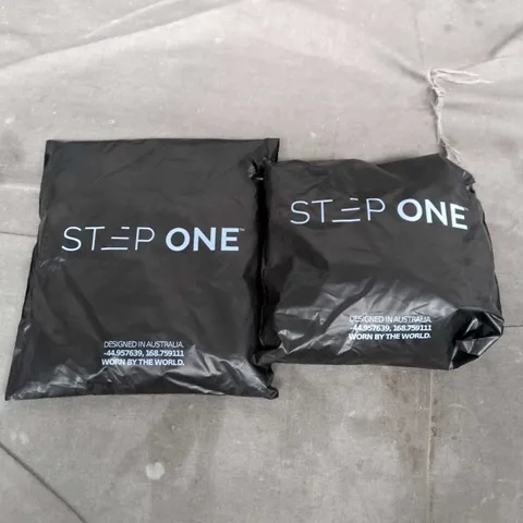 PAIR OF 2 BAGGED STEP ONE FLY BOXER BRIEFS IN RED - LARGE