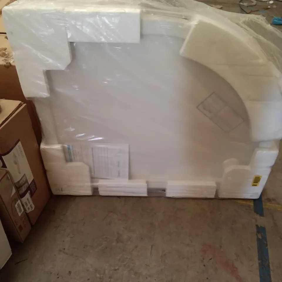PACKAGED 80 X 100CM CORNER SHOWER TRAY