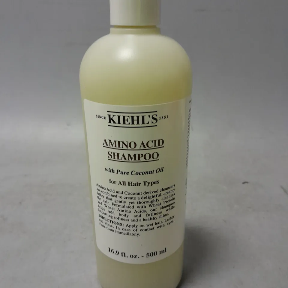 KIEHL'S AMINO ACID SHAMPOO WITH PURE COCONUT OIL 500ML