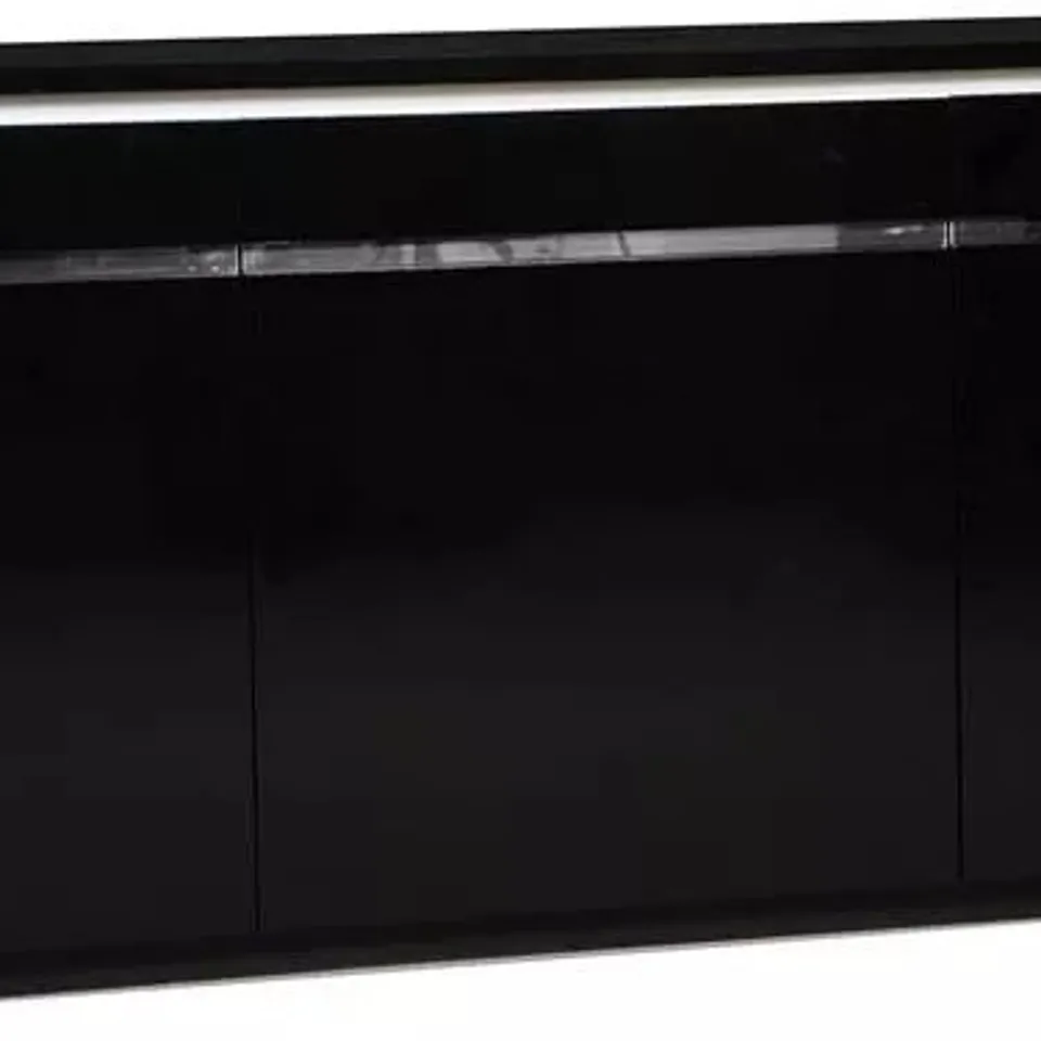 BRAND NEW & BOXED ELECTRA 3 -DOOR SIDEBOARD IN BLACK (3 BOXES)
