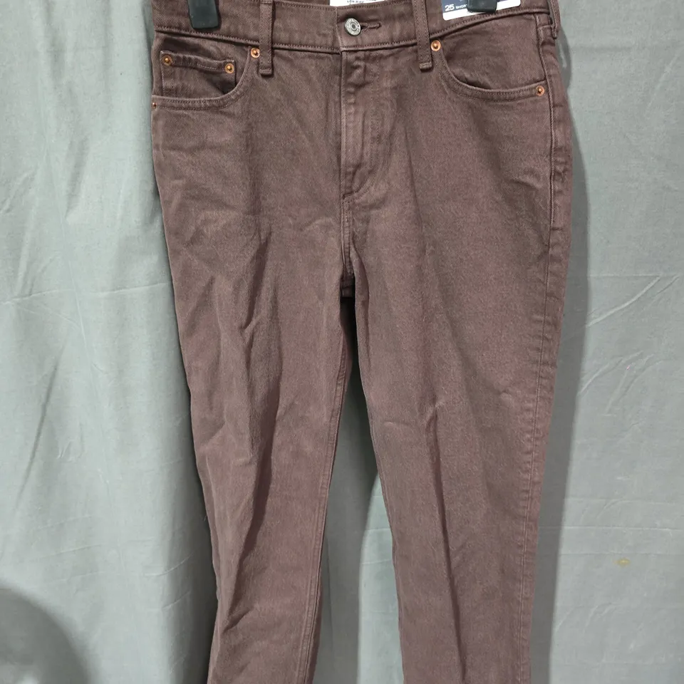 ABERCROMBIE & FITCH LOW RISE BAGGY JEANS – CURVE LOVE, US 25 SHORT (UK 6)