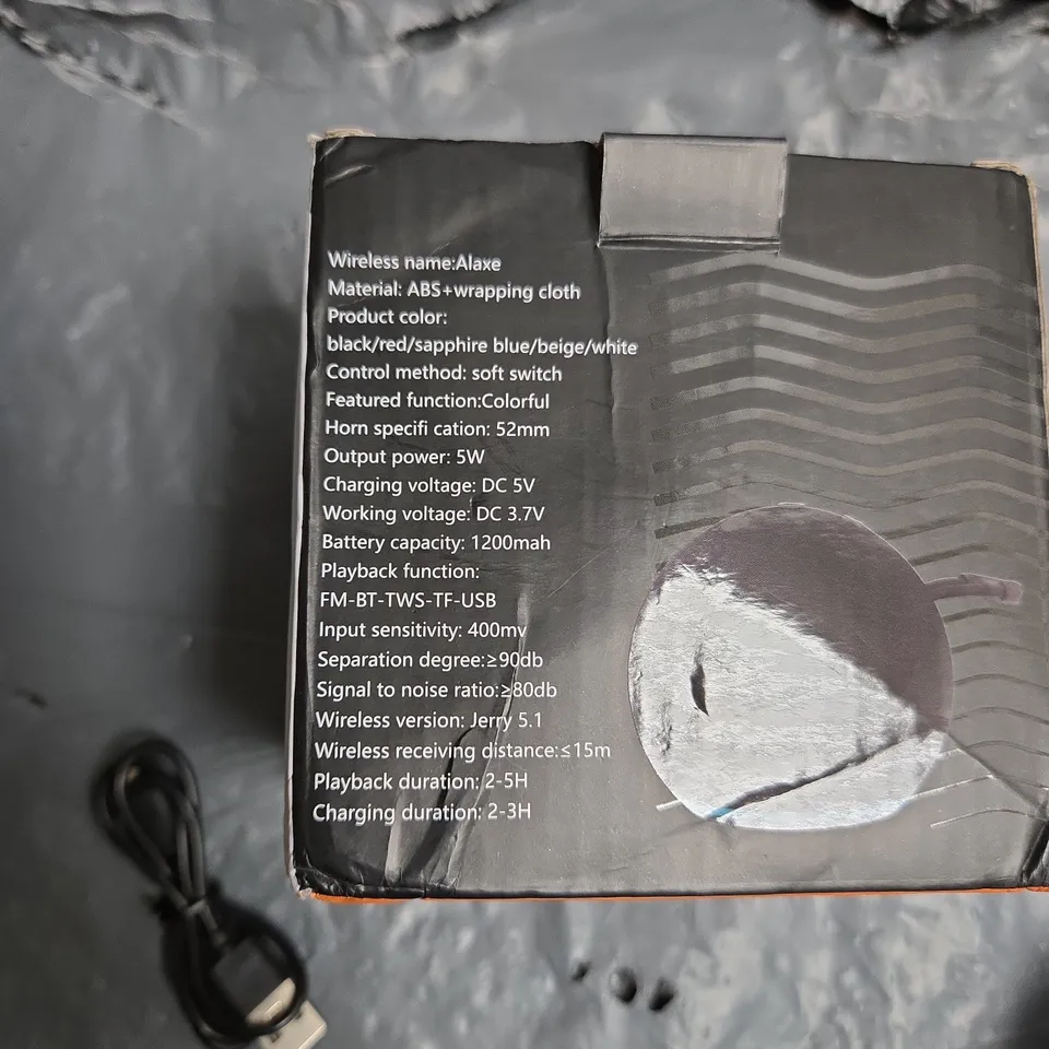 ALAXE PORTABLE WIRELESS SPEAKER