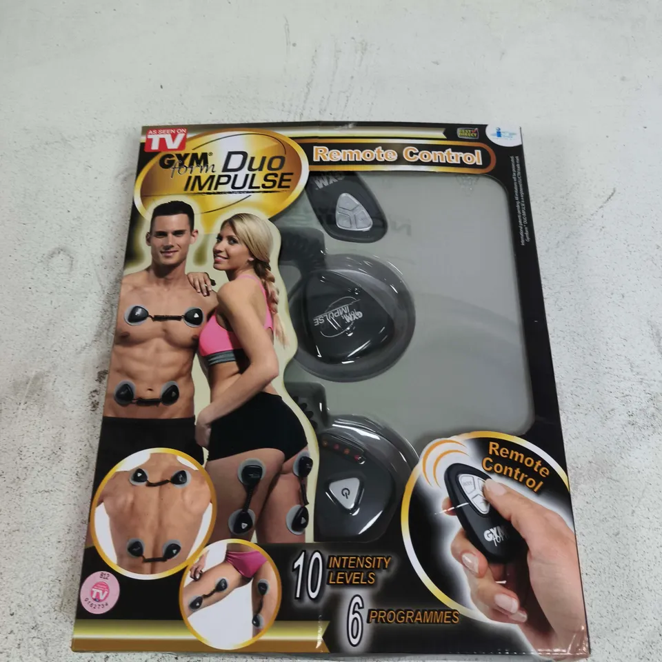 GYM DUO IMPULSE REMOTE CONTROL BODY TONER