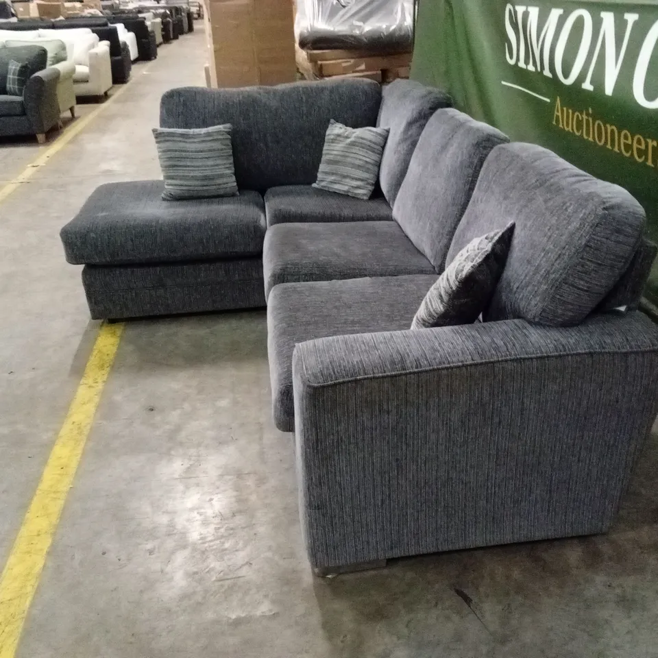 MINC FABRIC LEFT HAND CORNER CHAISE SOFA RRP £1679