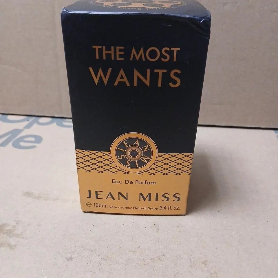 BOXED JEAN MISS THE MOST WANTS EAU DE PARFUM - 100ML