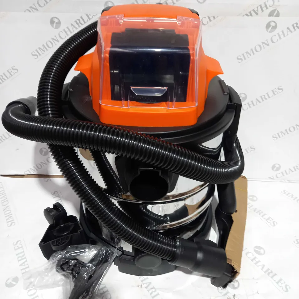 YARD FORCE 20V CORDLESS WET AND DRY VACUUM