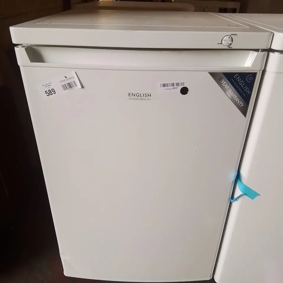 BOXED BRAND NEW ENGLISH ELECTRIC UNDER COUNTER FREEZER WHITE EEF085H
