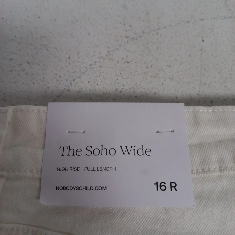 NOBODY'S CHILD SOHO STRETCH JEANS REG – UK 16R
