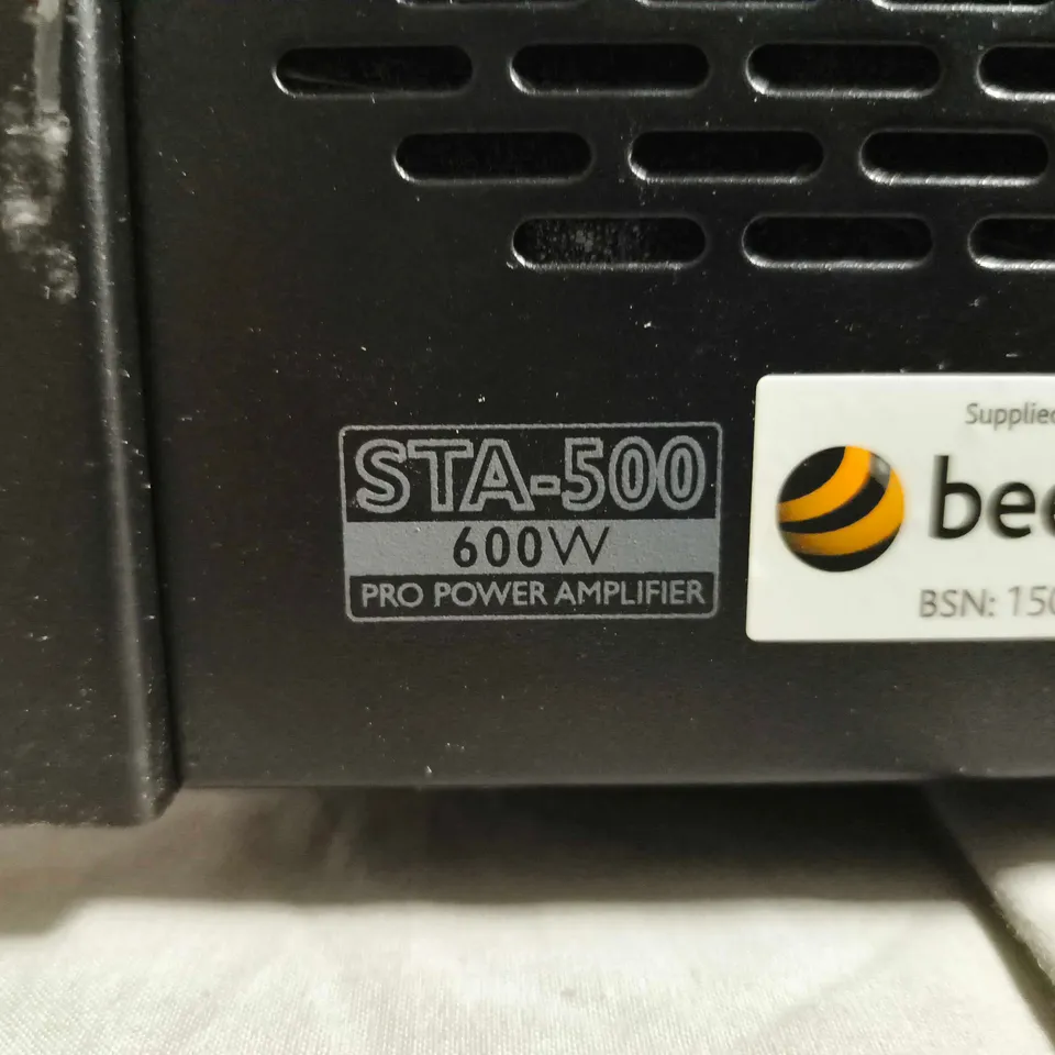 STA-500 600W PRO POWER AMPLIFIER