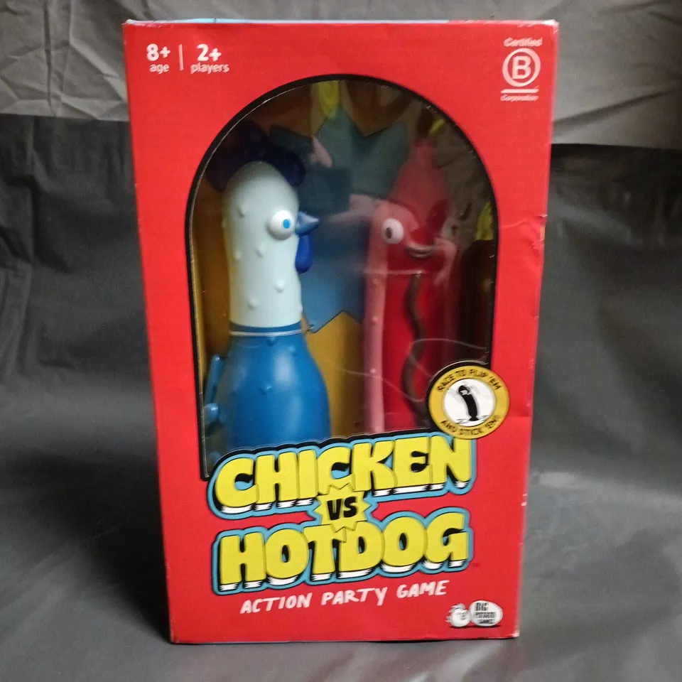 CHICKEN VS HOTDOG ACTION PARTY GAME