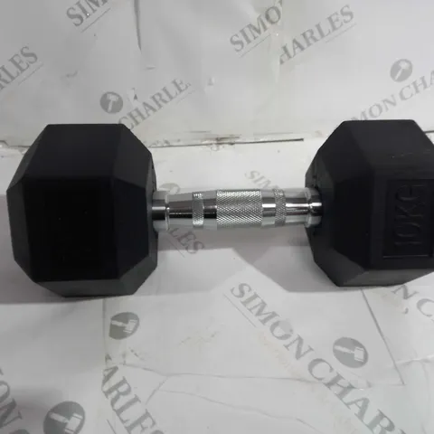 10KG HEXAGON DUMBBELL