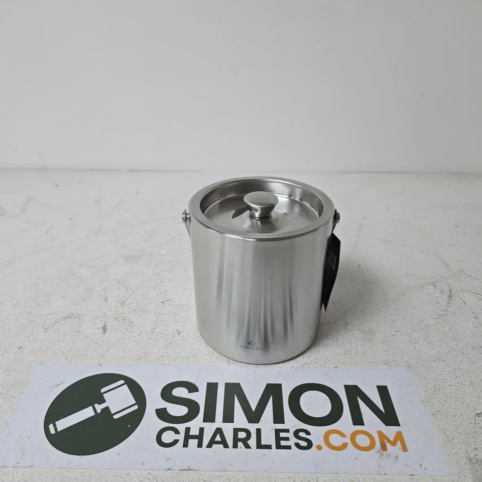 VINERS BARWARE DOUBLE WALL ICE BUCKET, 1.5 L – STAINLESS STEEL