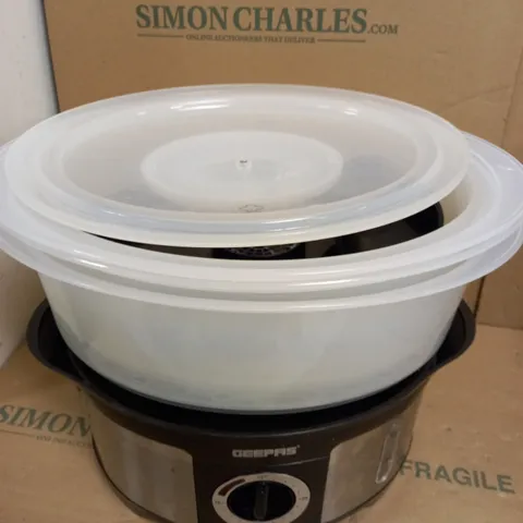 GEEPAS 3-TIER FOOD STEAMER