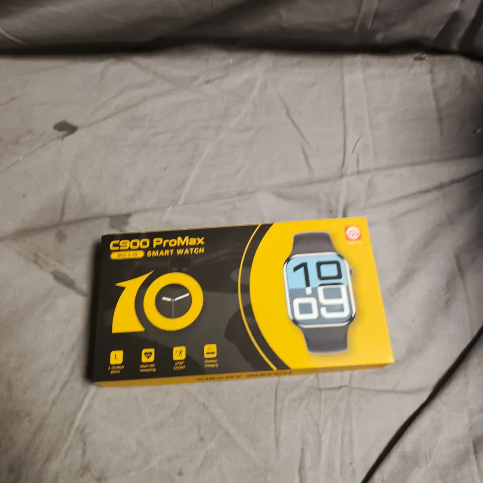 C900 PROMAX SMART WATCH - BLACK - BOXED