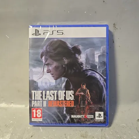SEALED PLAYSTATION 5 THE LAST OF US PART II REMASTERED 