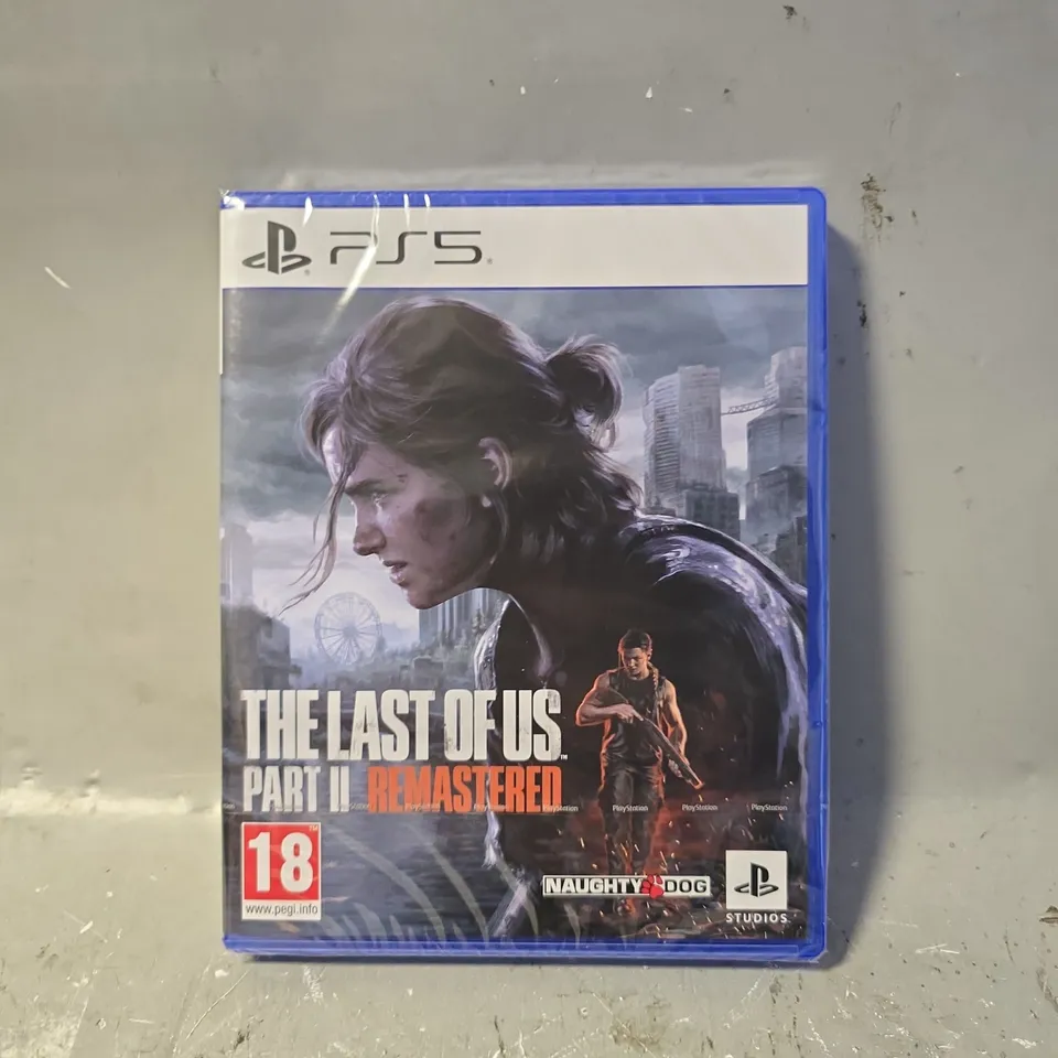 SEALED PLAYSTATION 5 THE LAST OF US PART II REMASTERED 