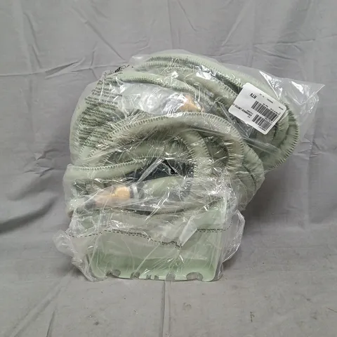 GRUMPY GARDENER REINFORCED EXPANDABLE HOSE WITH ACCESSORIES IN SAGE