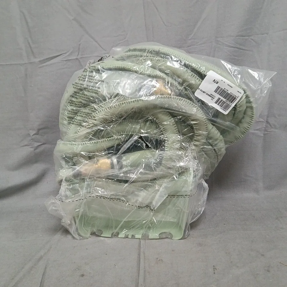 GRUMPY GARDENER REINFORCED EXPANDABLE HOSE WITH ACCESSORIES IN SAGE