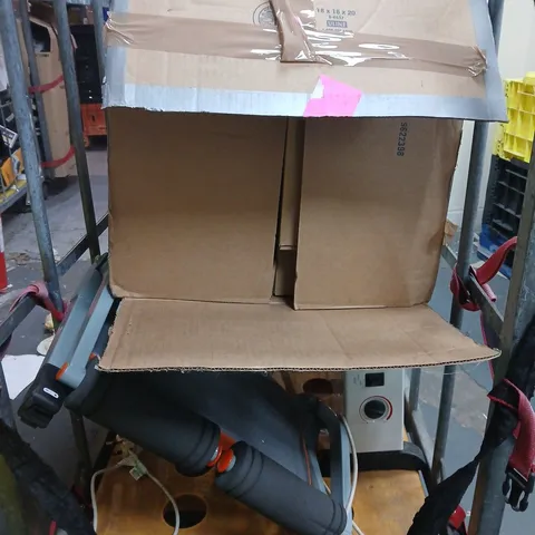 5 ASSORTED ITEMS TO INCLUDE HEATER, FAN, CRAFTS ITEMS, ETC - COLLECTION ONLY