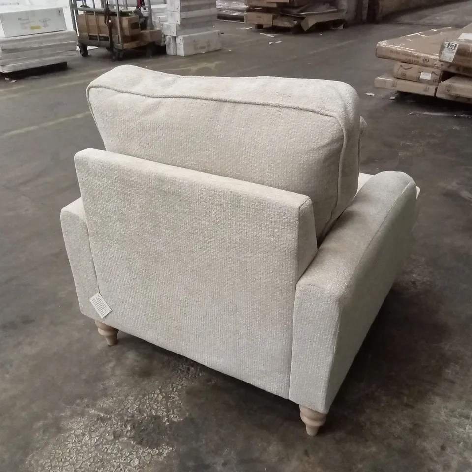 HEPBURN FABRIC ARMCHAIR - NATURAL RRP £449