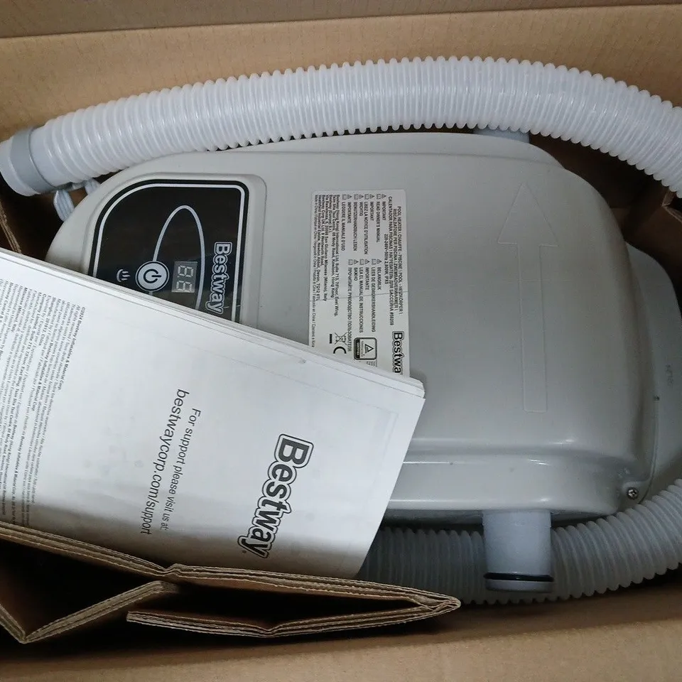BOXED FLOW CLEAR POOL HEATER