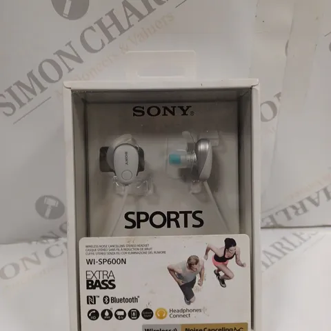 SONY WI-SP600N WIRELESS BLUETOOTH NOISE CANCELLING IN-EAR HEADPHONES
