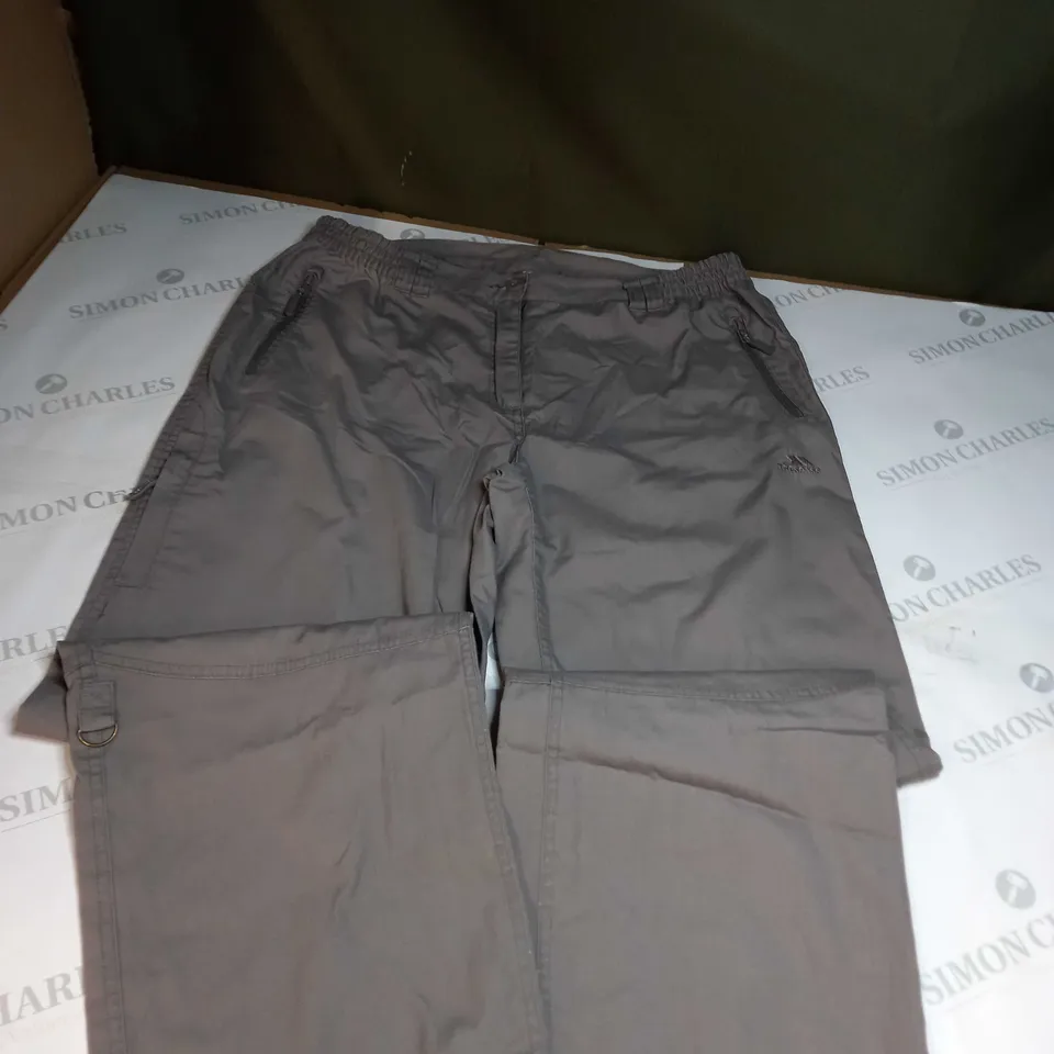 GREY TRESPASS WALKING TROUSERS SIZE XL 