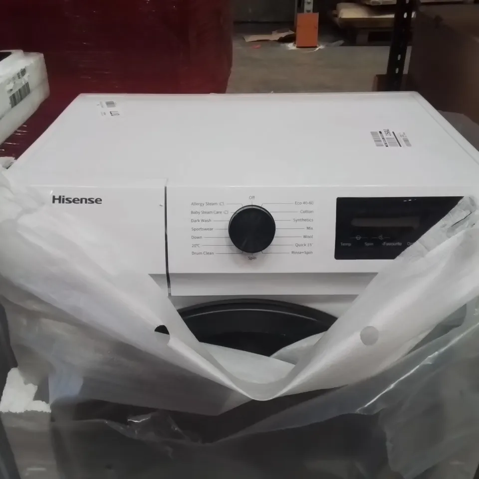 HISENSE WASHING MACHINE WFQP7012EVM 1200 RPM 7 KG - WHITE