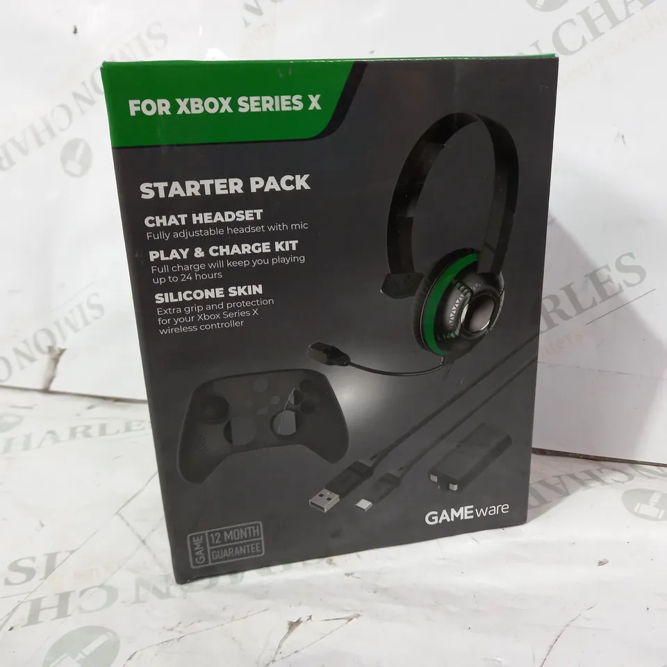 BOXED GAMEWARE STARTER PACK FOR XBOX SERIES X 