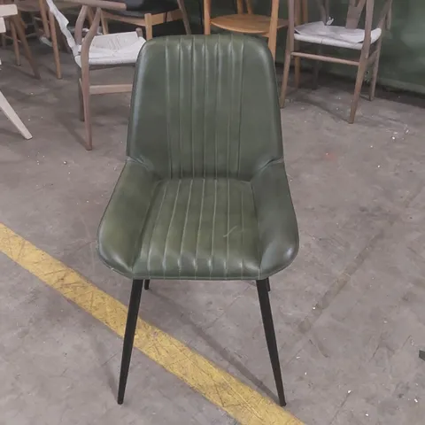 BROOKLYN LEATHER DINING CHAIR
