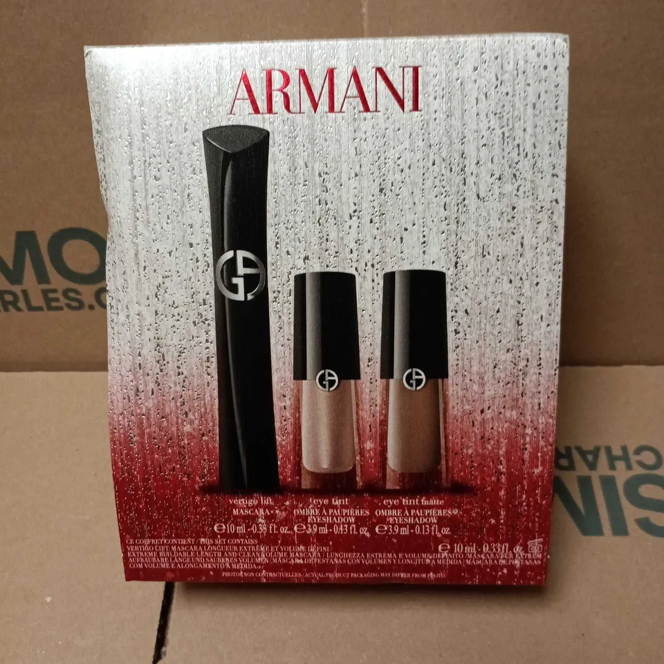 ARMANI BEAUTY 3-PIECE MAKE-UP SET: MASCARA & EYESHADOW