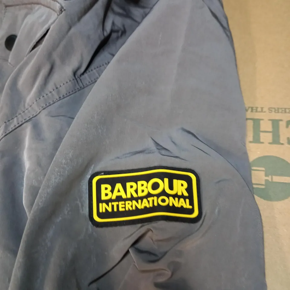 MENS BARBOUR INTERNATIONAL BUTTONED JACKET SIZE XL