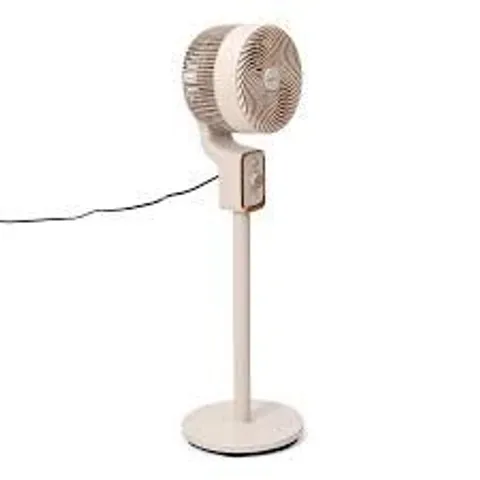 BOXED BLISS & BEYOND AIR CIRCULATOR FAN IN BEIGE