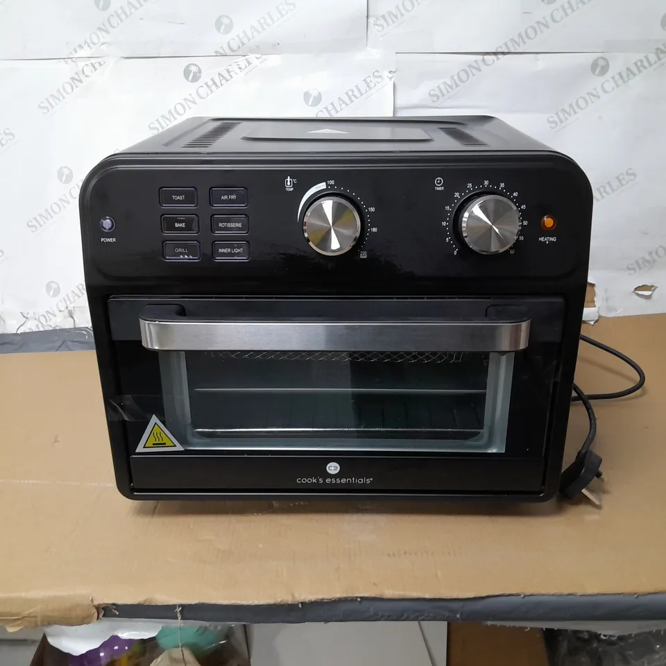 BOXED OUTLET COOK'S ESSENTIALS 21L AIRFRYER OVEN