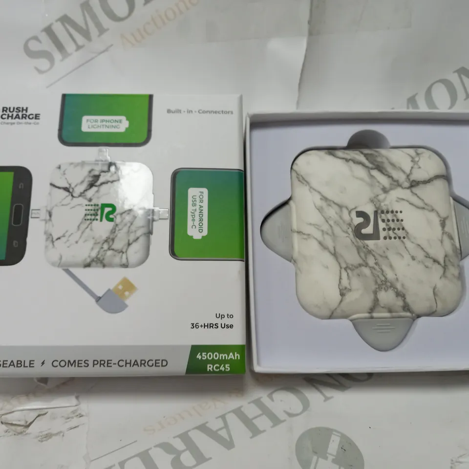 RUSH CHARGE 4500MAH TRIDENT PORTABLE CHARGER