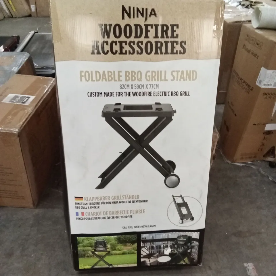 BOXED NINJA FOLDABLE BBQ GRILL STAND