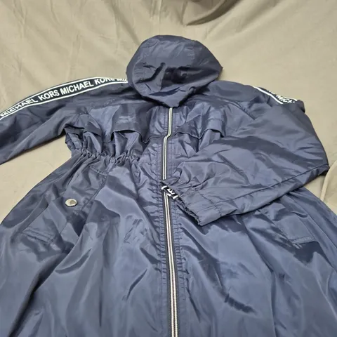 MICHAEL KORS FULL ZIP LONG LENGHT COAT SIZE SMALL