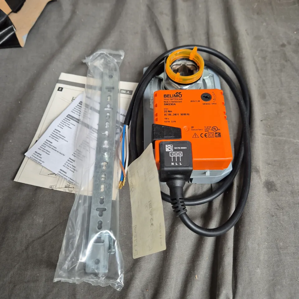 BELIMO DAMPER ACTUATOR – ORANGE - SM230A