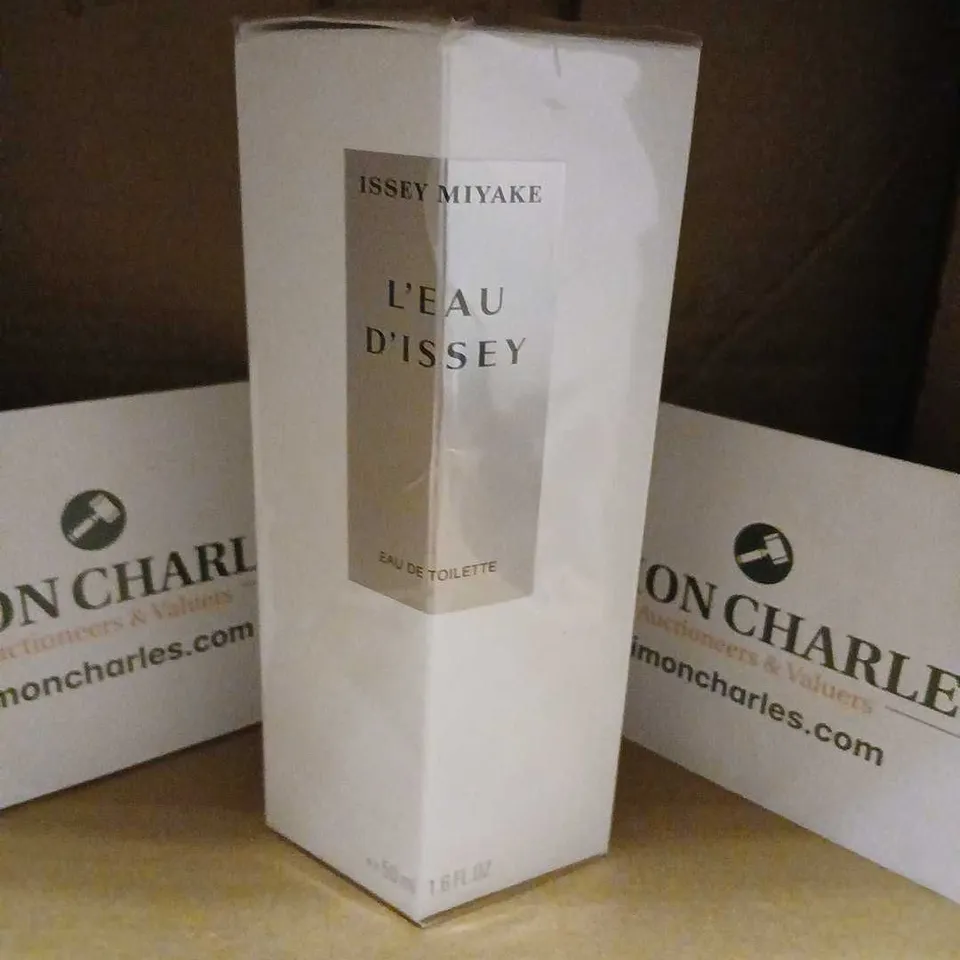 BOXED AND SEALED ISSEY MIYAKE L'EAU D ISSY EAU DE TOILETTE SPRAY 50ML