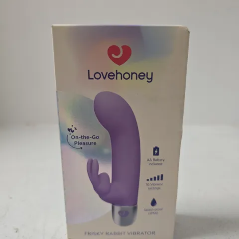 SEALED LOVEHONEY FRISKY RABBIT VIBRATOR